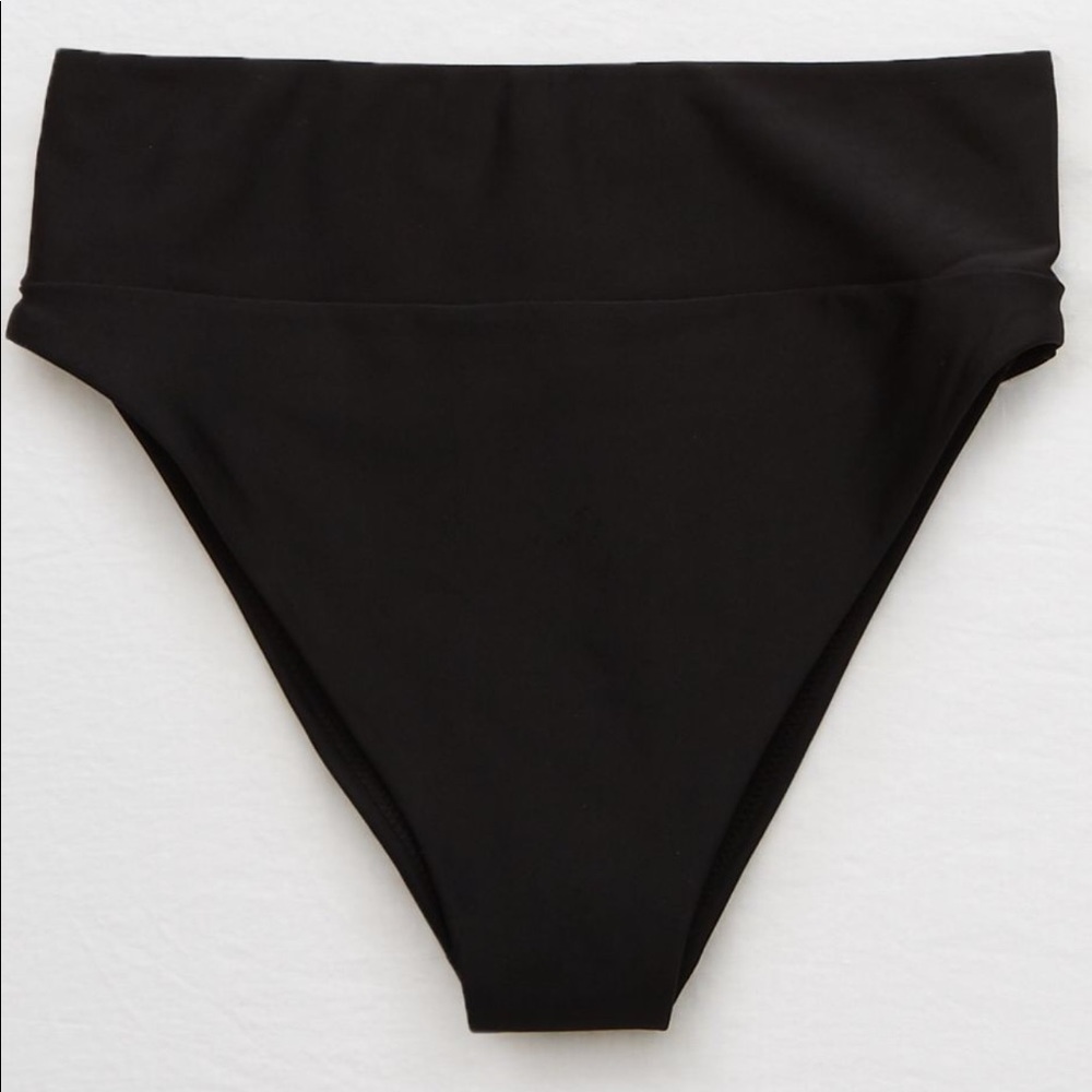 aerie High Cut Cheeky Bikini Bottom NWT